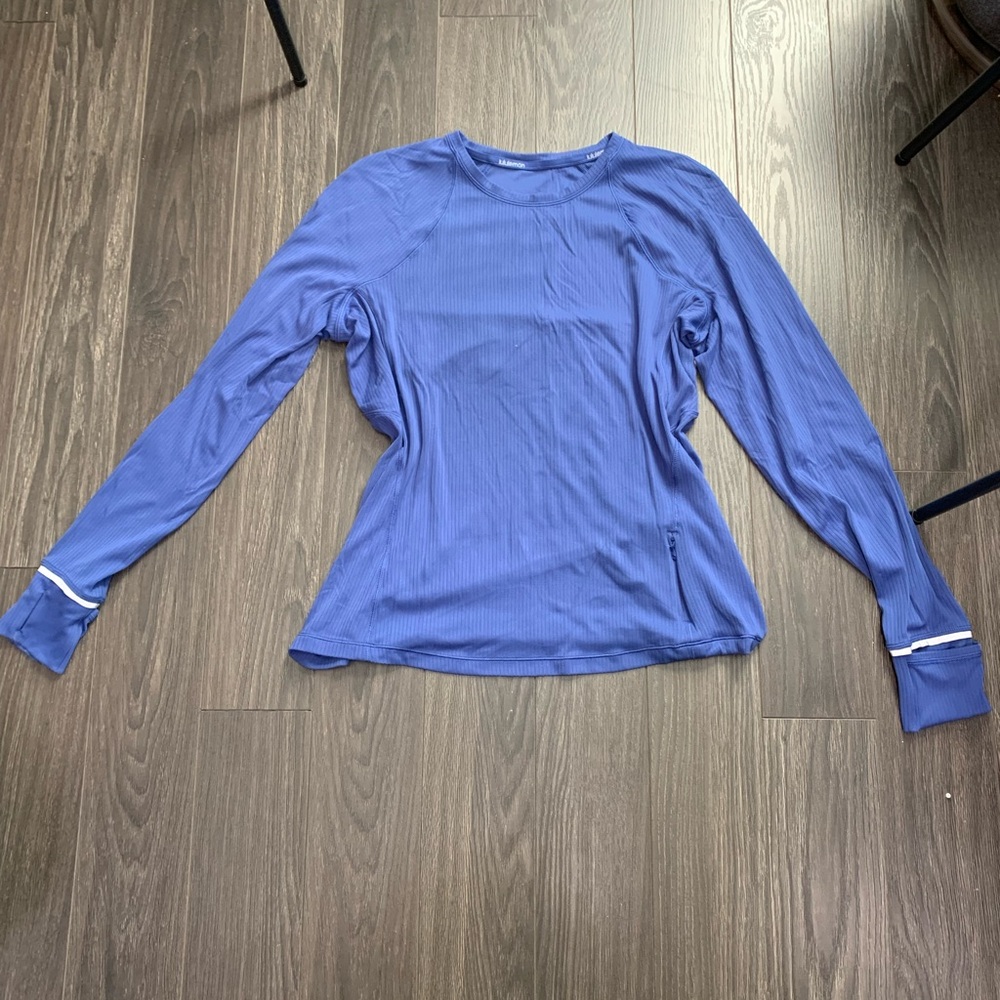 Lululemon long sleeve shirt.